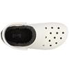 CROCS 203591 10M LINED CLOG - WHITE GREY